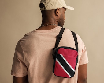 Trinidad Crossbody Bag, Utility Bag, Carnival Bag, Tobago Carnival, Trinidad Carnival, Monday Wear, Trini Clothing, Unisex Bag