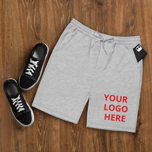 Customized Fleece Shorts, Custom Jogging Shorts, Athletic Shorts, Gift For Boyfriend, Gift for Brother, Company Gift, Personalized Gift,
