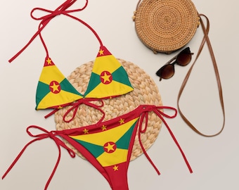 Grenada String Bikini, Spice Isle, Spice Mas 2025, Jab Jab, Plus Size Swimwear, Large Bust Swimwear