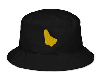 Barbados Bucket Hat, Bajan Flag, Barbados Island, Barbados Clothing, Barbados Sun Hat,