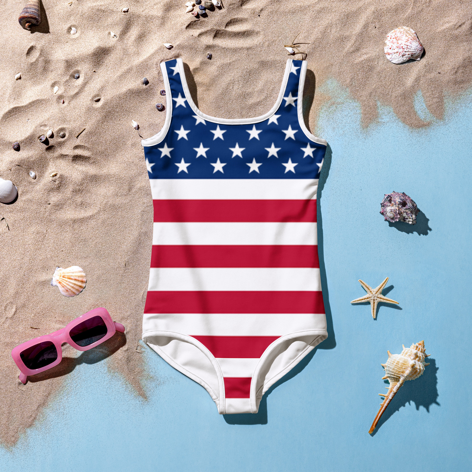 4th of july baby swimsuits sale