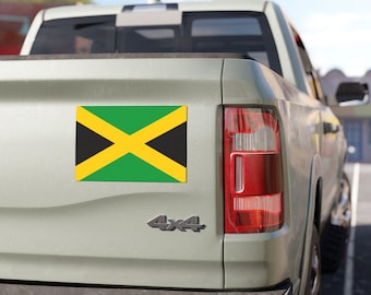 Jamaica Flag Car Magnet