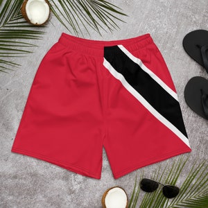 Trinidad Flagge Badehose, Trinidad und Tobago, Trini Badeanzug, Jouvert Shorts, Trinidad & Tobago, Plus Size Bademode, Karneval am Montag