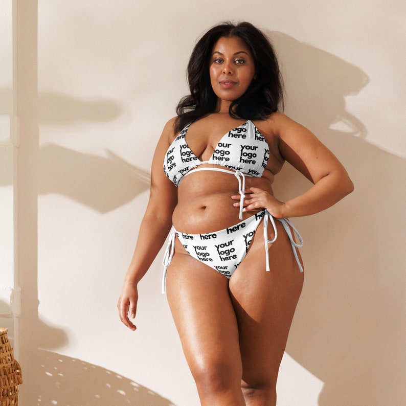 Custom Bikini, Custom Swimwear, Company Logo, Event Branding, Personalized Swimsuit