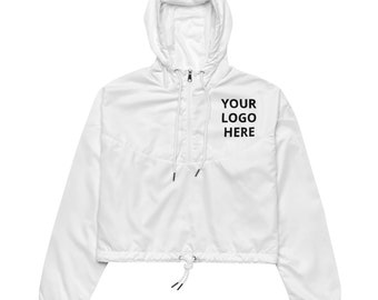 Customizable Windbreaker, Company Gift, Embroidered Jacket, Women's Jacket, Rain Jacket, Pull Over Coat