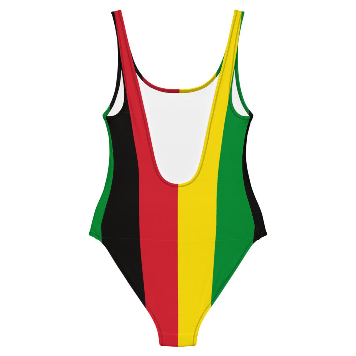 Jamaica Rasta Onepiece Swimsuit Ecofriendly Jamaican Etsy