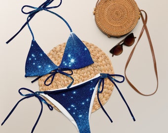 Starry Night Bikini, Starry Sky, Bikini Set