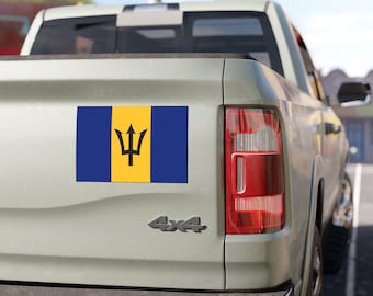 Barbados Car Magnet