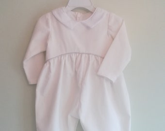 Baptism Outfit Jumpsuit Romper Long Sleeve Trousers