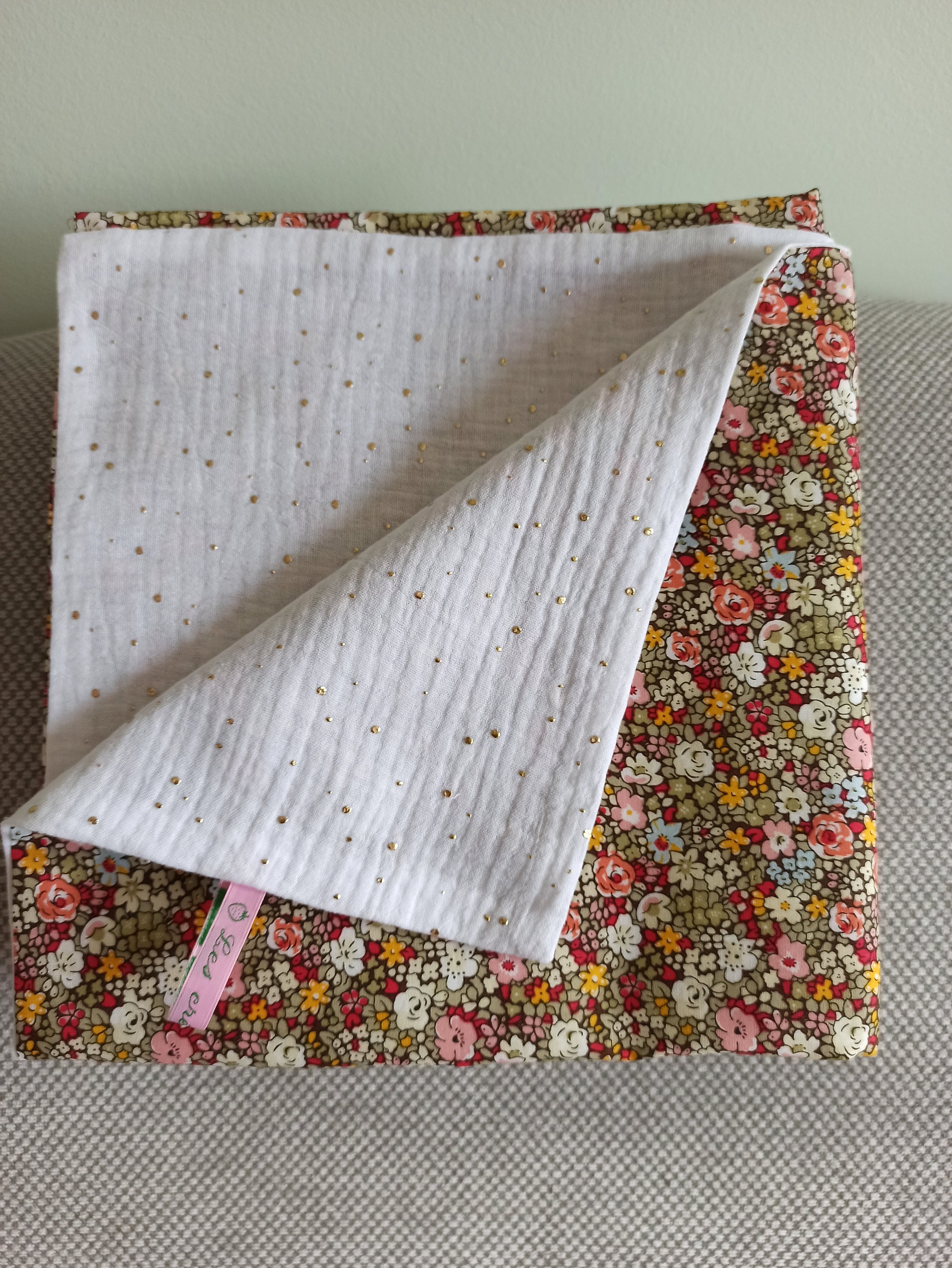 Couverture Eté Bébé Personnalisée Plaid Fond de Parc