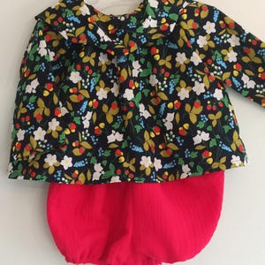 Shirt Top Blouse Tunic Top Set Bloomer