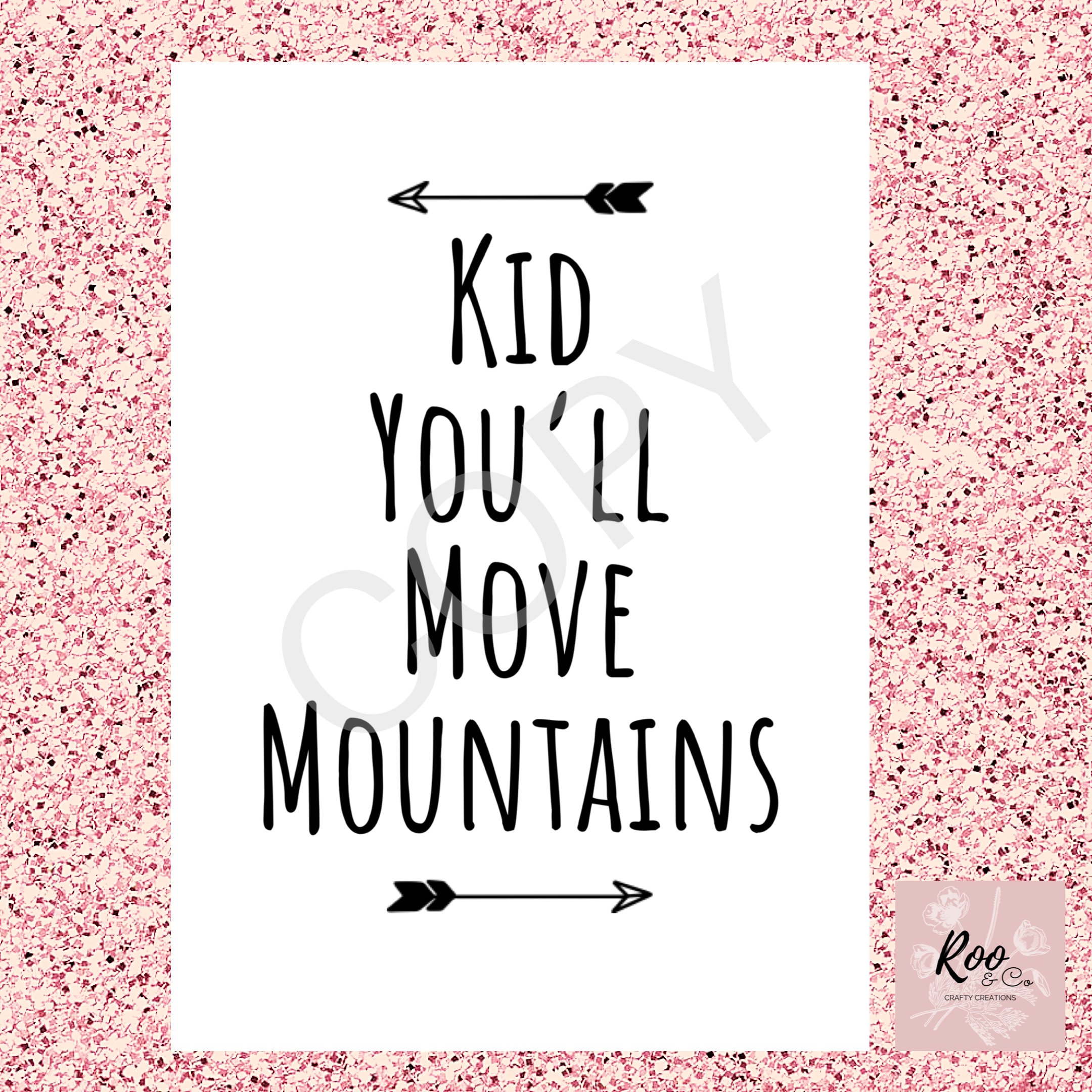 Quote Print Kid Youll Move Mountains A4 Print Etsy quote-print-kid-youll-move-mountains-a4-print-etsy