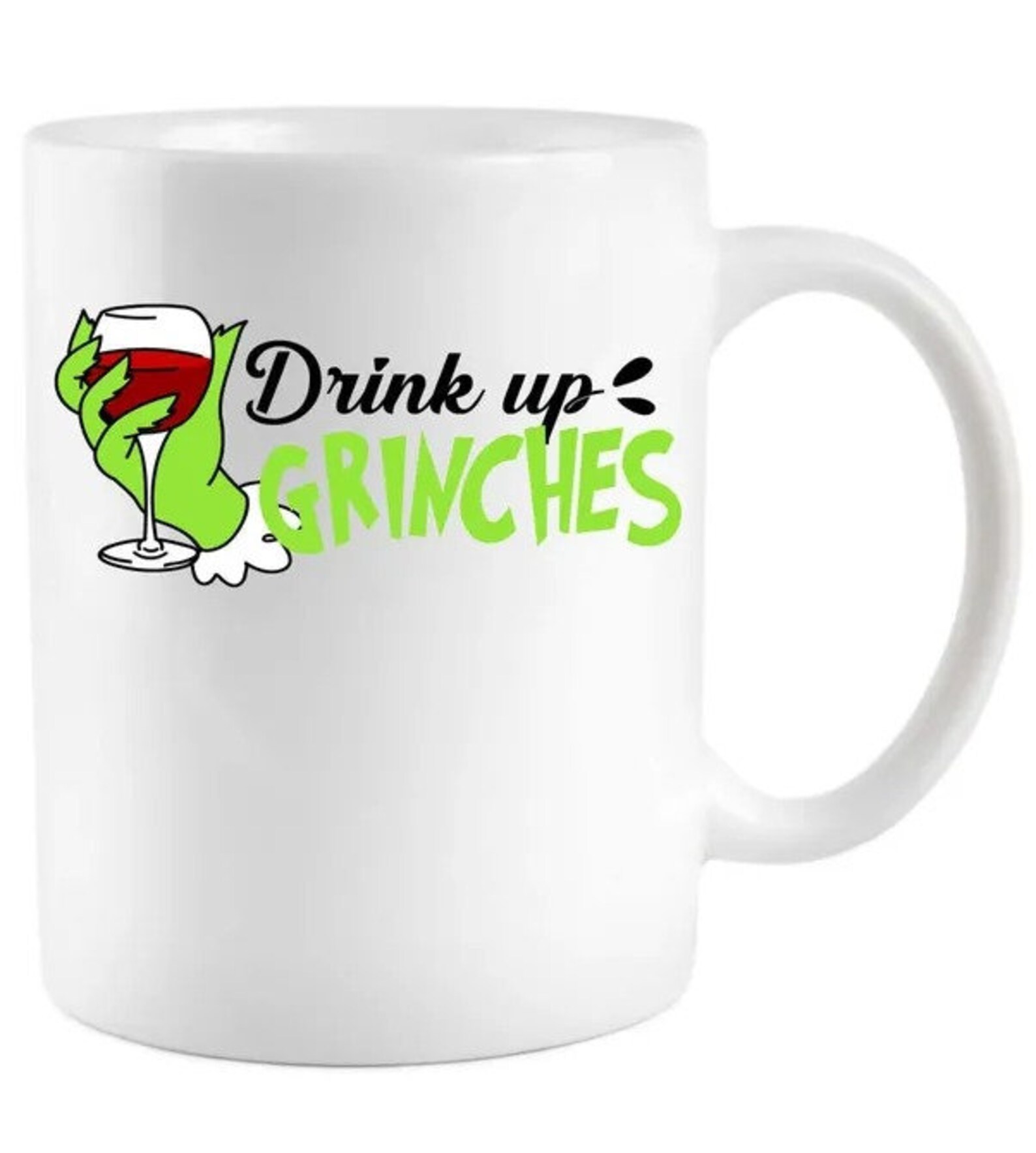 Drink Up Grinches Coffee Mug Etsy