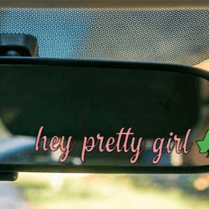 AKA car mirror decals