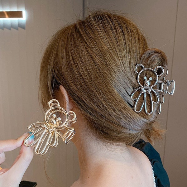 Silver Bear Claw Etsy