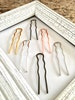 2 pcs,Hair forks,hair pin,rose gold hair pins,U shaped hairpins,blank hair pins,DIY hair pins,metal hair pins,silver hair fork,hair findings 