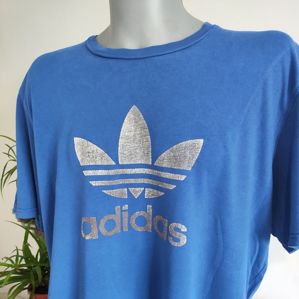 Adidas Graphic T Shirt - Etsy