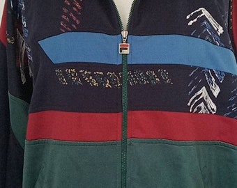 fila neon green jacket