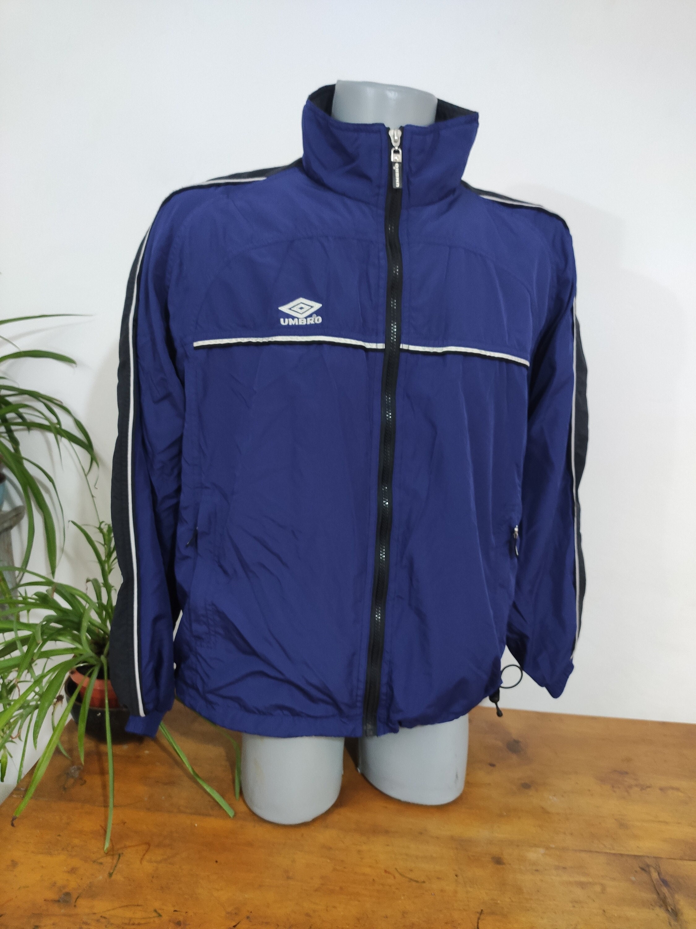 Vintage UMBRO Track Top / Sports Jacket / Tracksuit Blue - Etsy