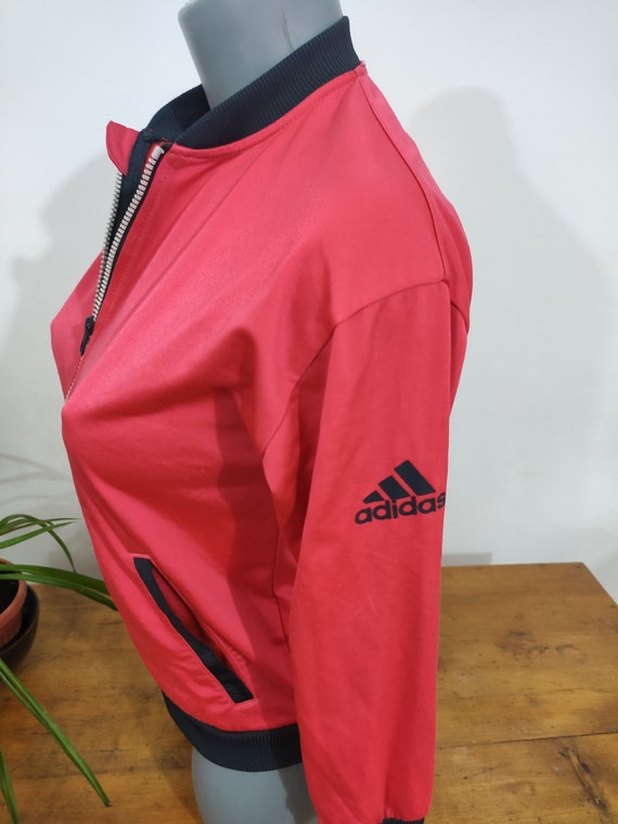 Vintage Red Adidas Small Tracksuit Sports Jacket … - image 2