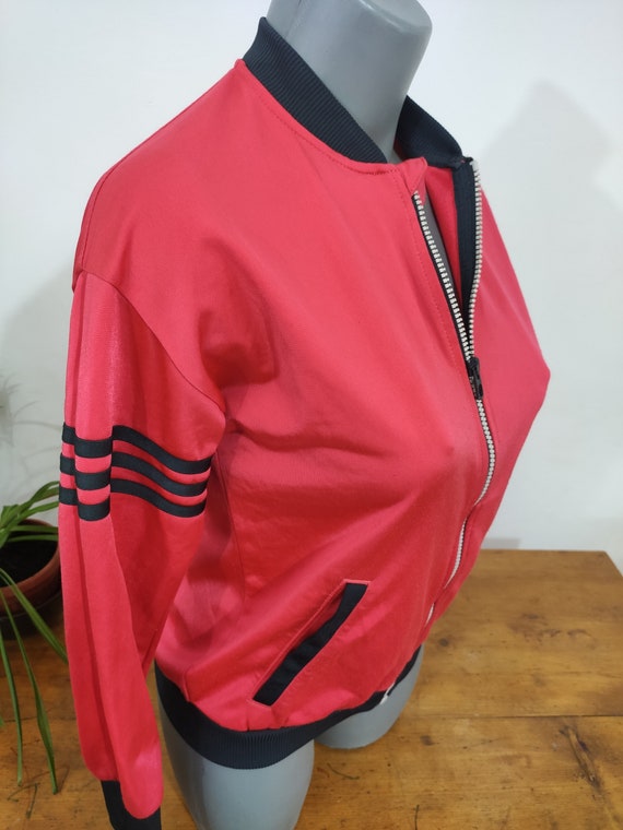 Vintage Red Adidas Small Tracksuit Sports Jacket … - image 5