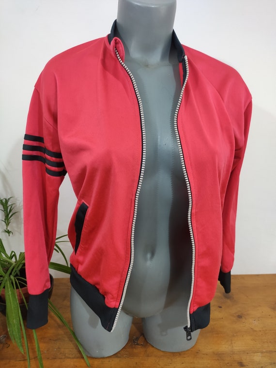 Vintage Red Adidas Small Tracksuit Sports Jacket … - image 7