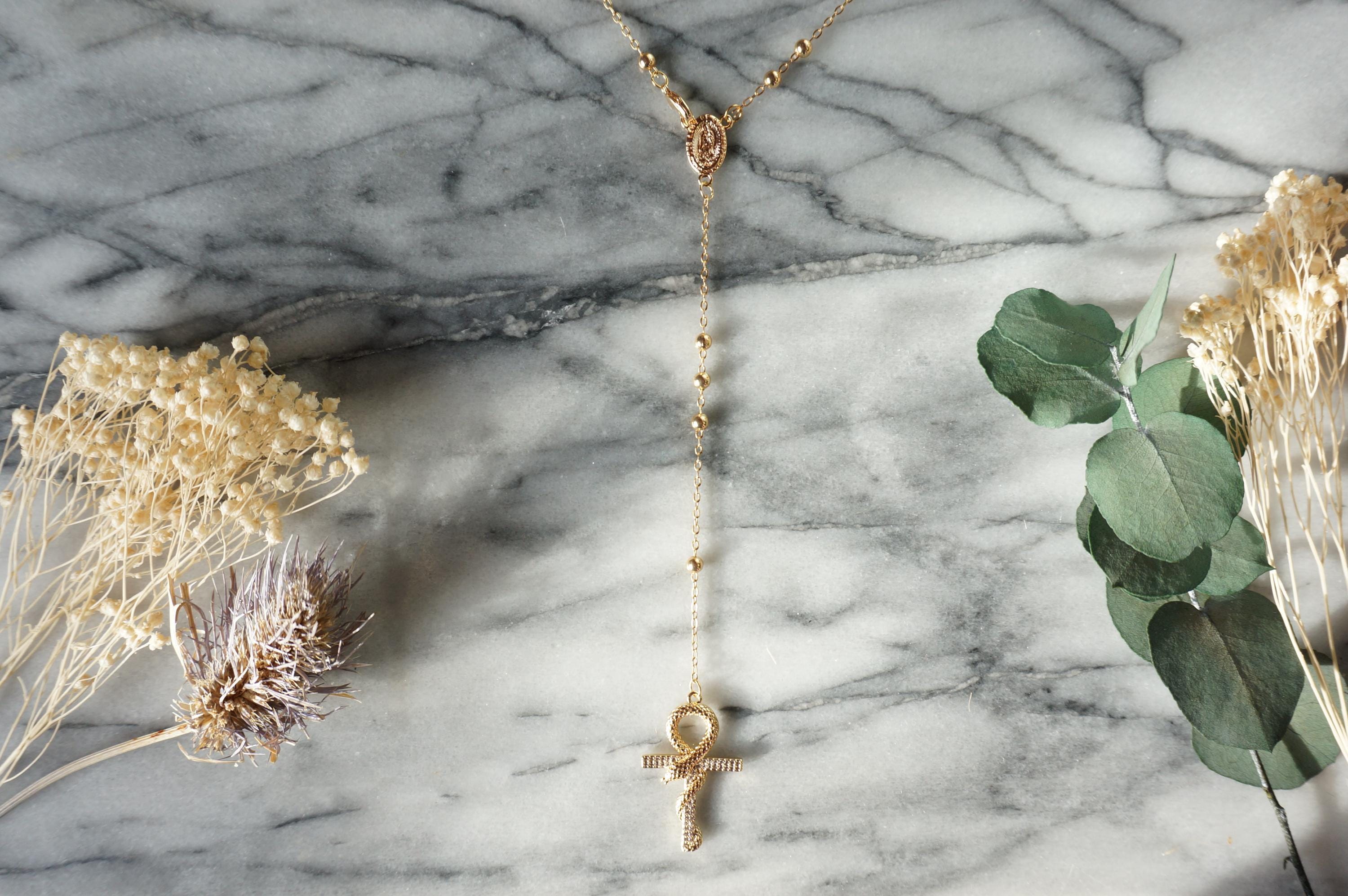 Dolce Gabbana Cross Necklace - Etsy Dolce Gabbana Cross Necklace - Etsy