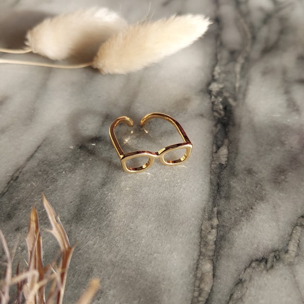 Bague ajustable pour lunettes en or MIRANDA