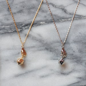 JOURNEY - Gold / Silver Dungeons and Dragons D20 Die / Dice Necklace