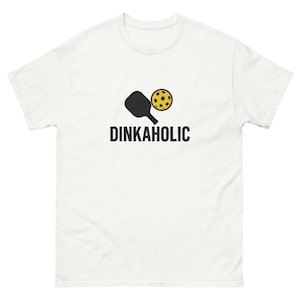 Dinkaholic Pickleball Shirt – Pickleball Shirt for Men, Pickleball Gift for Him, Dink Shirt, Funny Pickleball Shirt