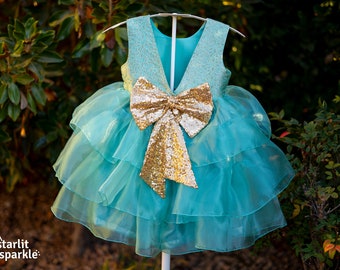 Turquoise Blue Dress Etsy