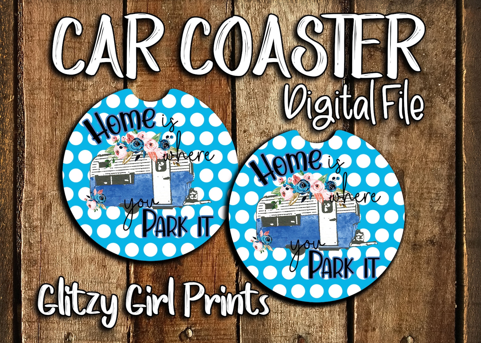 Car Coaster TemplateInstant downloadSublimation Etsy