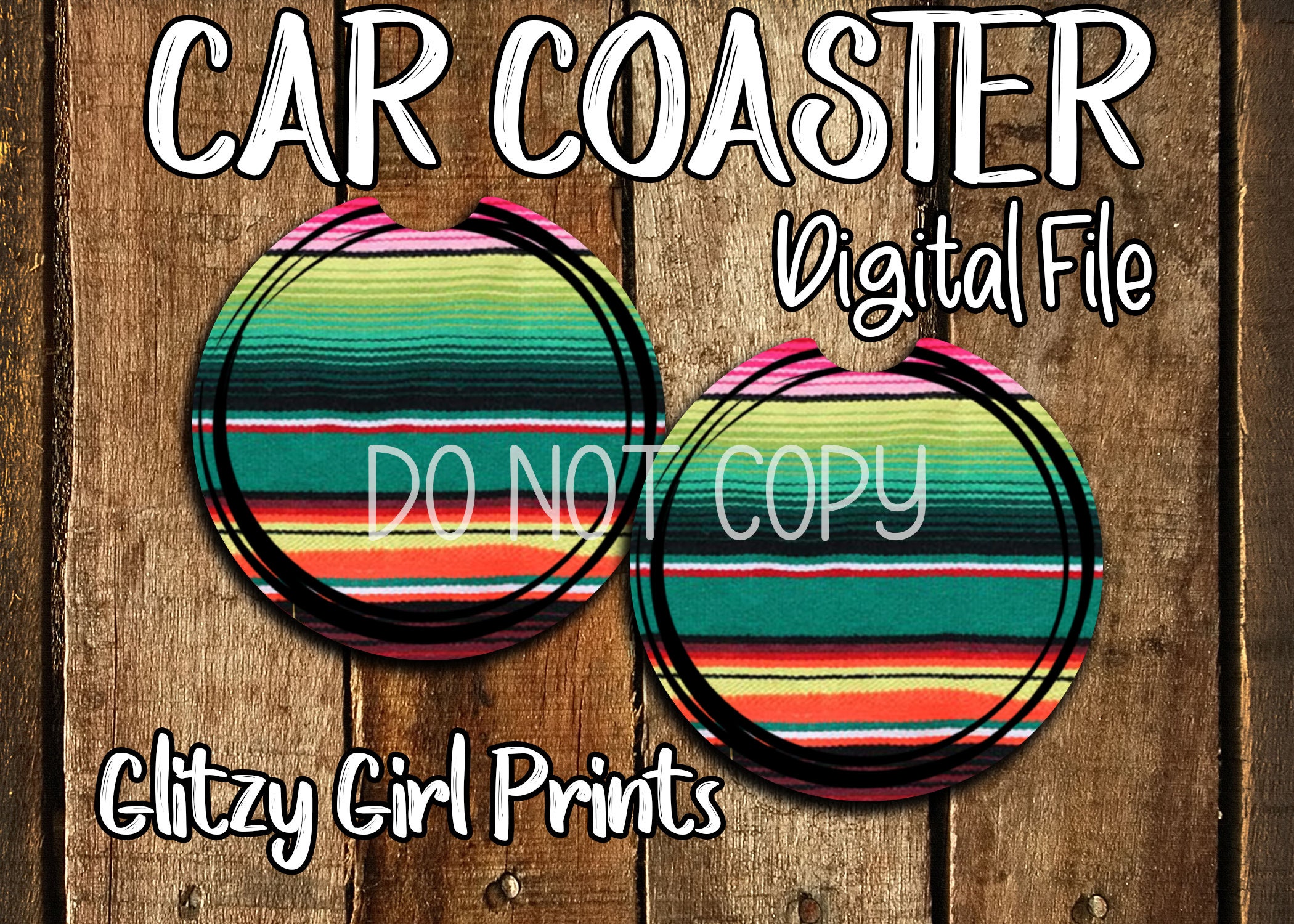 Download Car Coaster Template Instant Download Sublimation Etsy