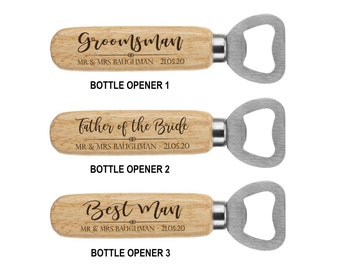 Uncle Grandad Fishing Fisherman Gift Ideas for Men Brother Dad Boyfriend Husband Son PERSONALISED Fishing Wooden Bottle Opener Gifts for Daddy Fishing Beer Bottle Opener Gifts for Him