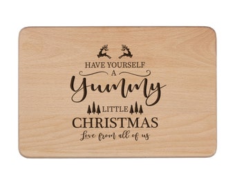 Tavola di taglio personalizzata incisa / Regalo di nozze / Tagliere personalizzato / Cheese Board / Regalo di Natale / Anniversario / Compleanno