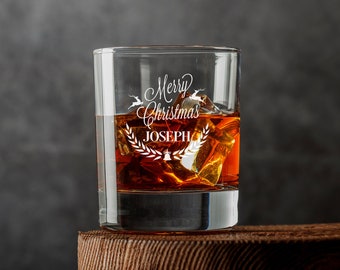 Verre de whisky personnalisé gravé, parfait pour la faveur de mariage, anniversaire, cadeau pour elle, garçons d’honneur, choisissez votre design de monogramme