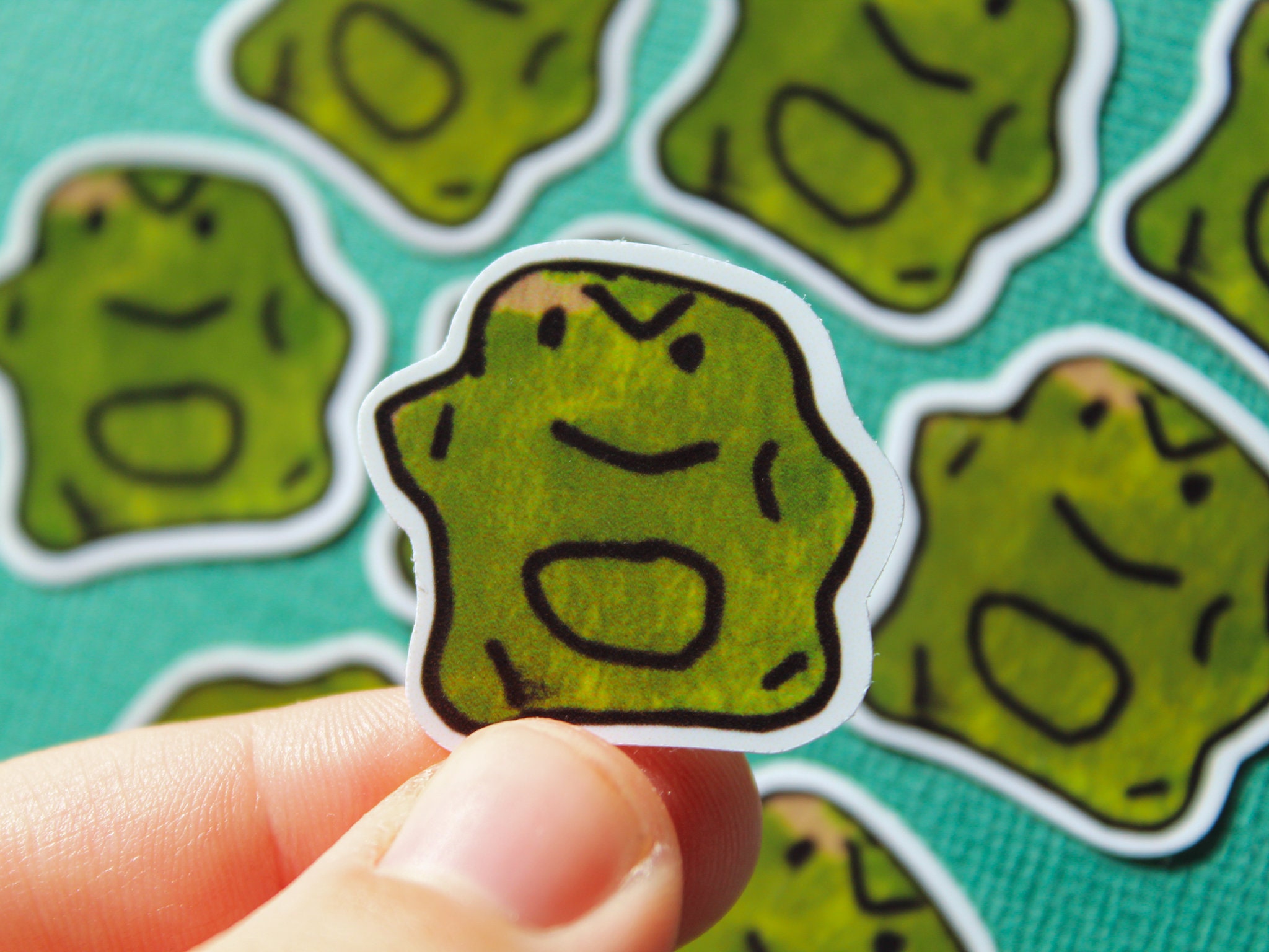 Frogs Doodle Sticker for Sale by tdoodles