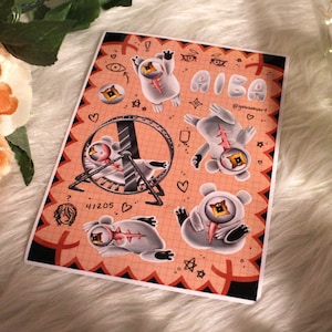 AITSF 5x7&quot; Sticker Sheet