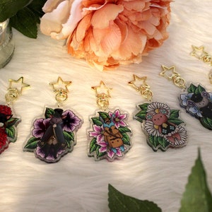 DGS Animal Mascot 2.5&quot; Acrylic Charms
