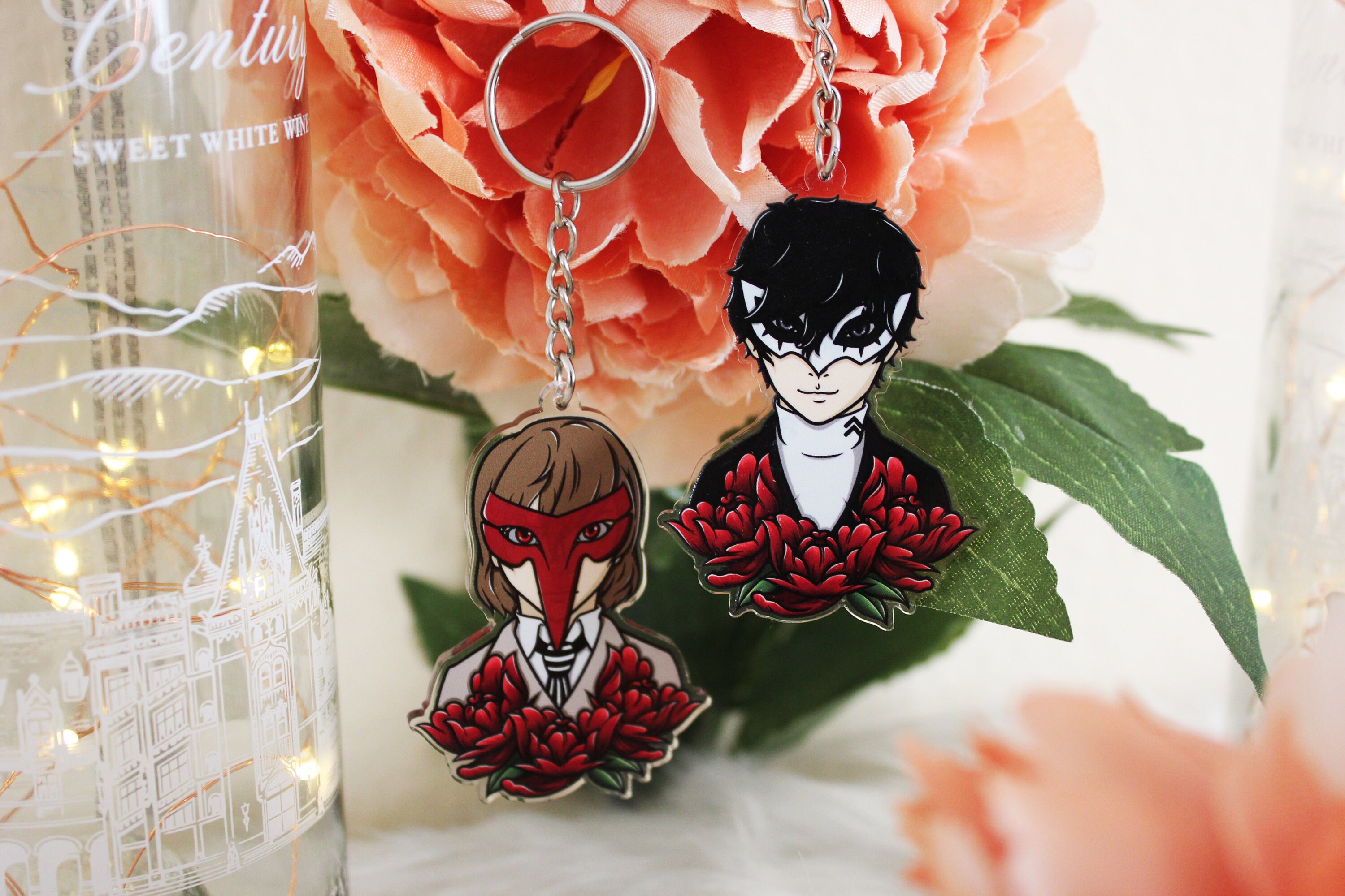 Double-Sided Persona 4 & 5 Joker Akechi Yu Adachi Acrylic | Etsy