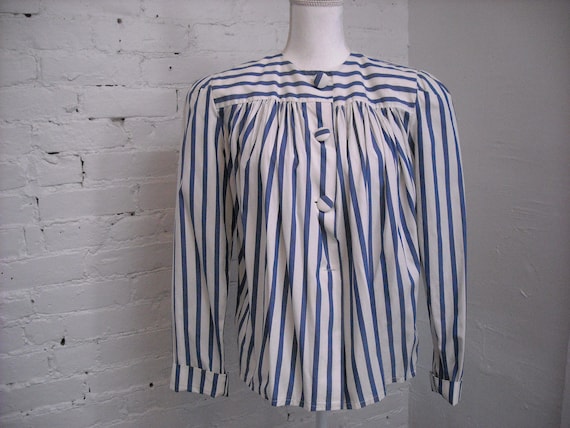 Angela Holmes Droopy & Browns Vintage Blouse Pleat