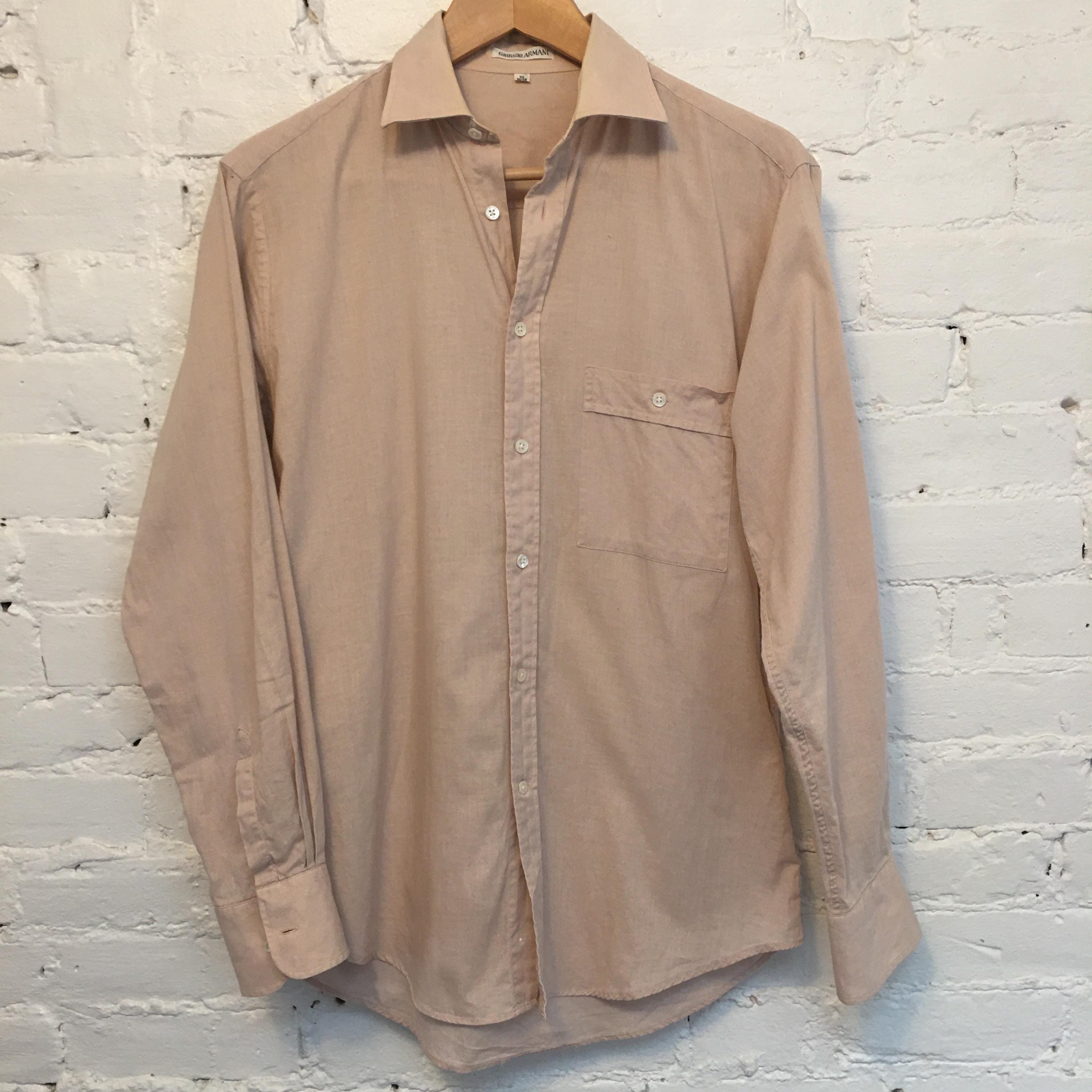 Vintage Giorgio Armani Shirt - Etsy