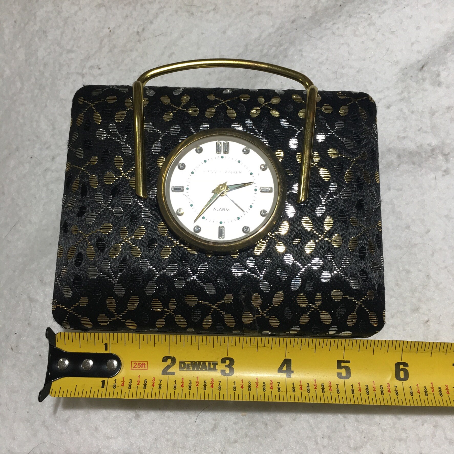 Phinney Walker Jewelry Purse Travel Alarm Clock Etsy