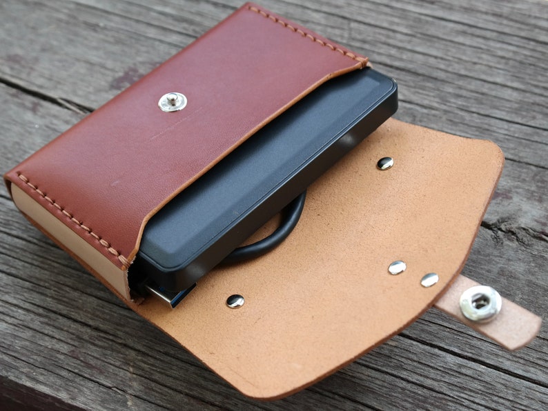 Leather Case for External HDD. Leather PDF Pattern. Hard Disk Etsy