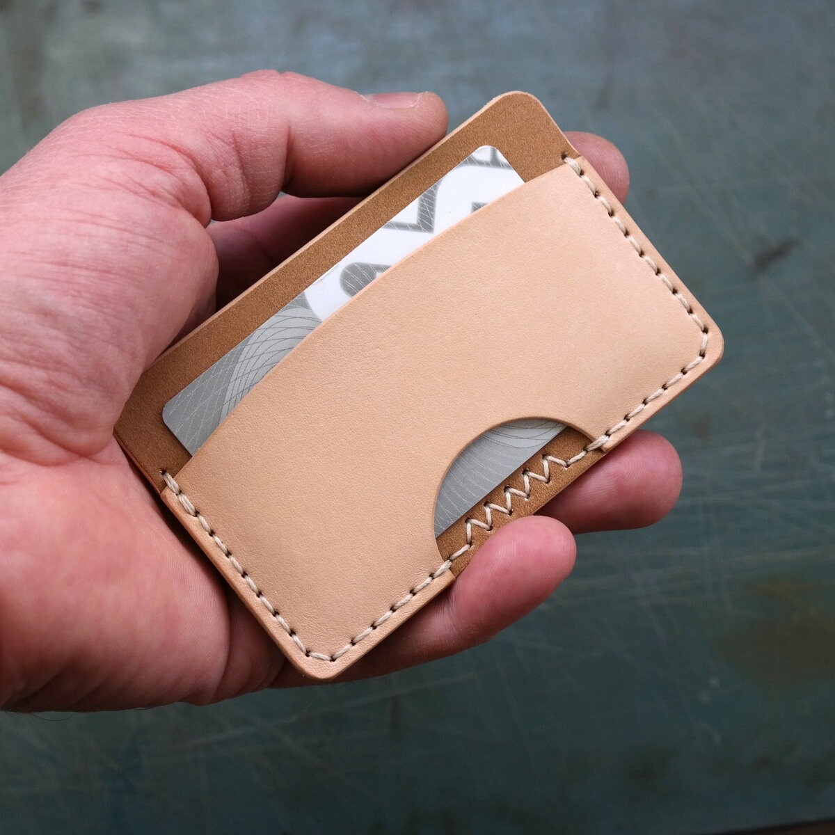 Leather Card Holder PDF Pattern. Template of Pocket Mini Etsy