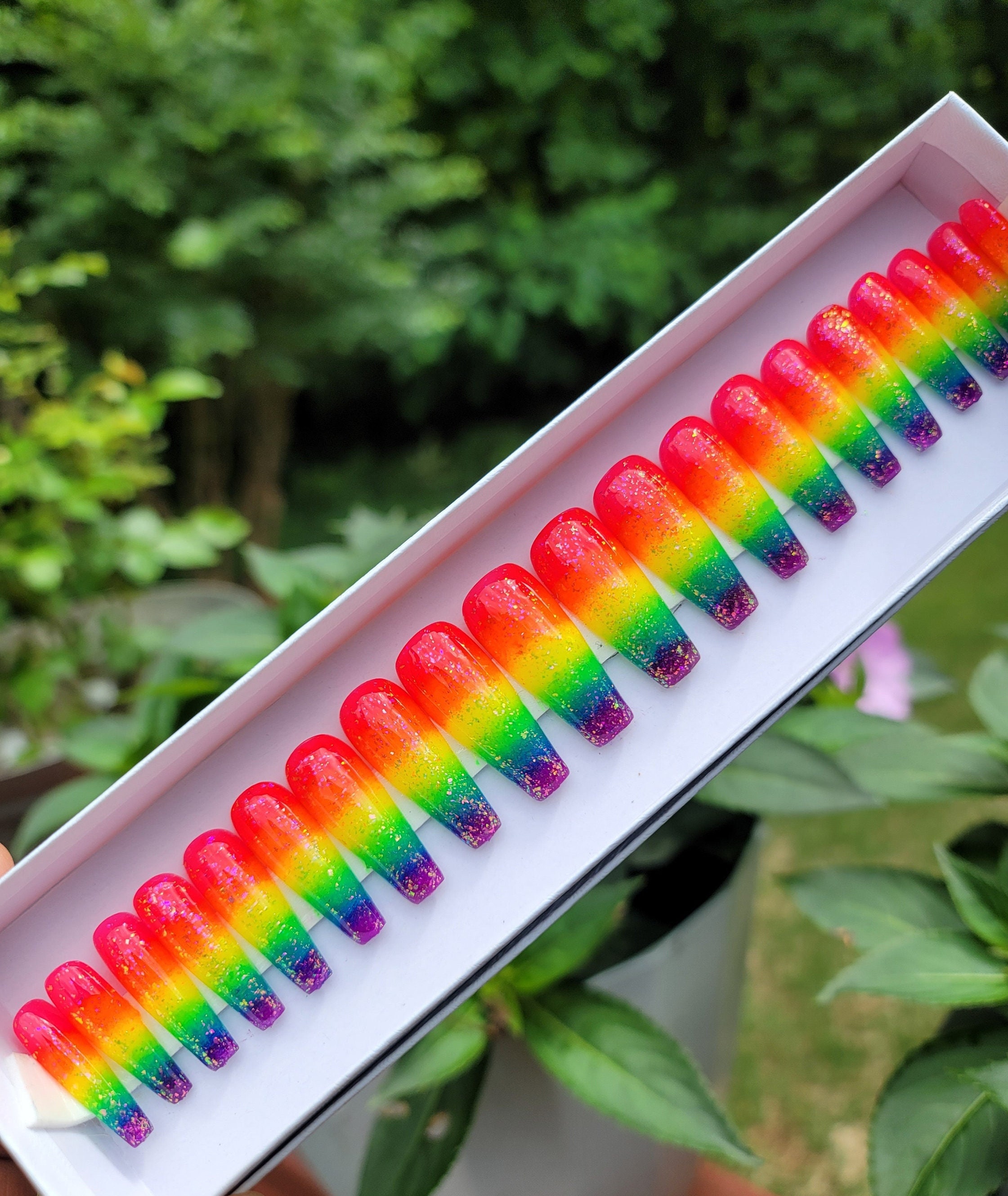 Rainbow Pencil Tips