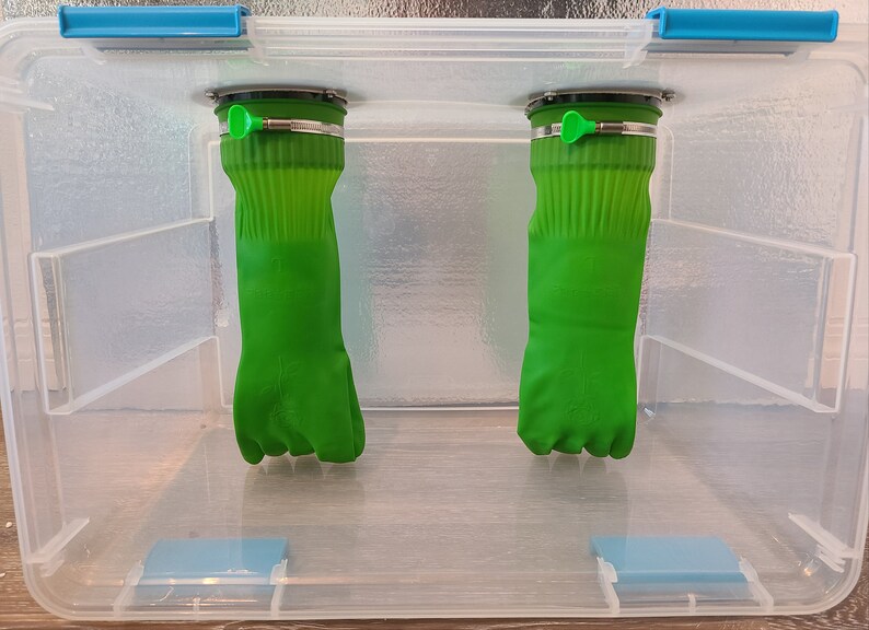 Still Air Glove Box for Mushroom Growing Mycology Agar Cloning Etsy