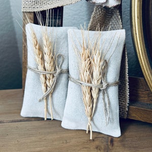 Natural Cotton Lavender Sachets pack of 10