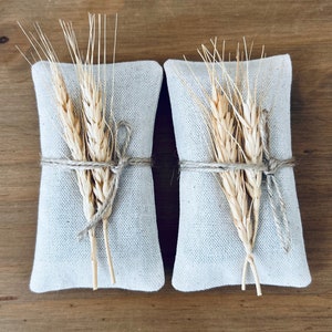 Natural Cotton Lavender Sachets pack of 10