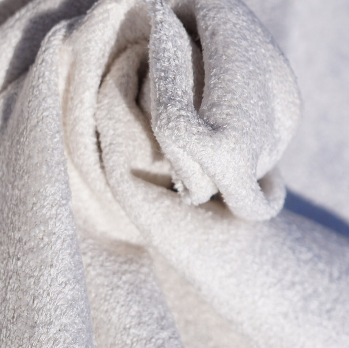 Designer Cotton Chenille White Fabric for Sofa Upholstery and Etsy